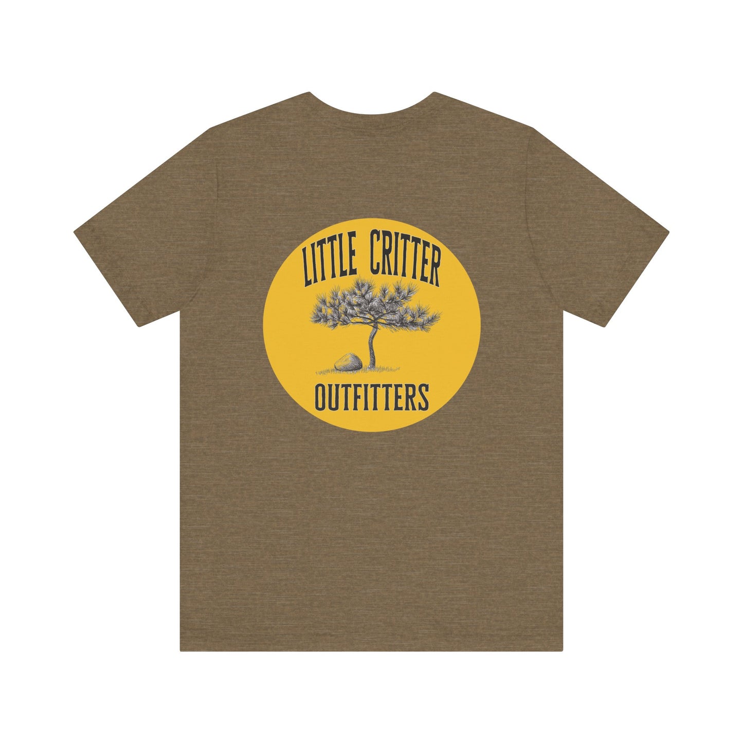 Unisex Jersey Short Sleeve Tee - Little Critter Outfitters Adventure Shirt