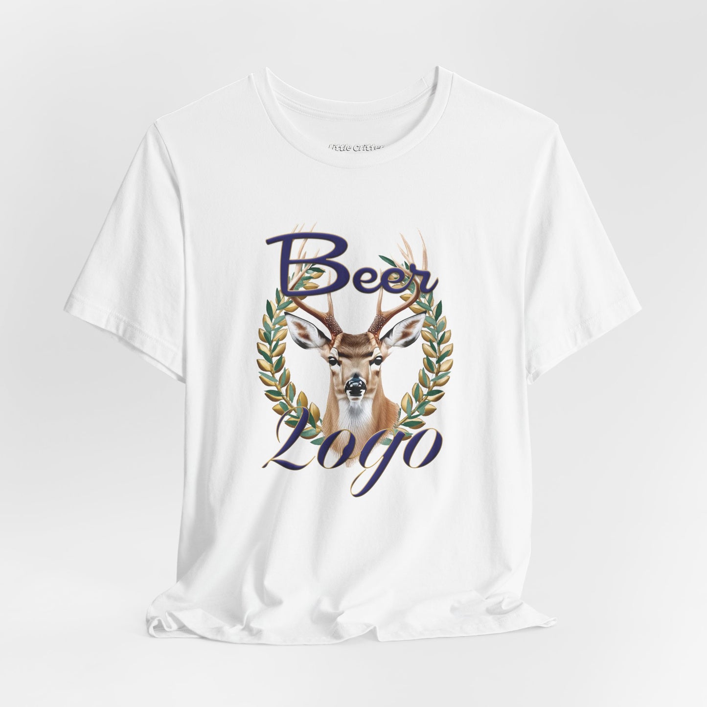 Beer Logo Unisex Jersey Tee - Perfect for Outdoor Gatherings & Celebrations