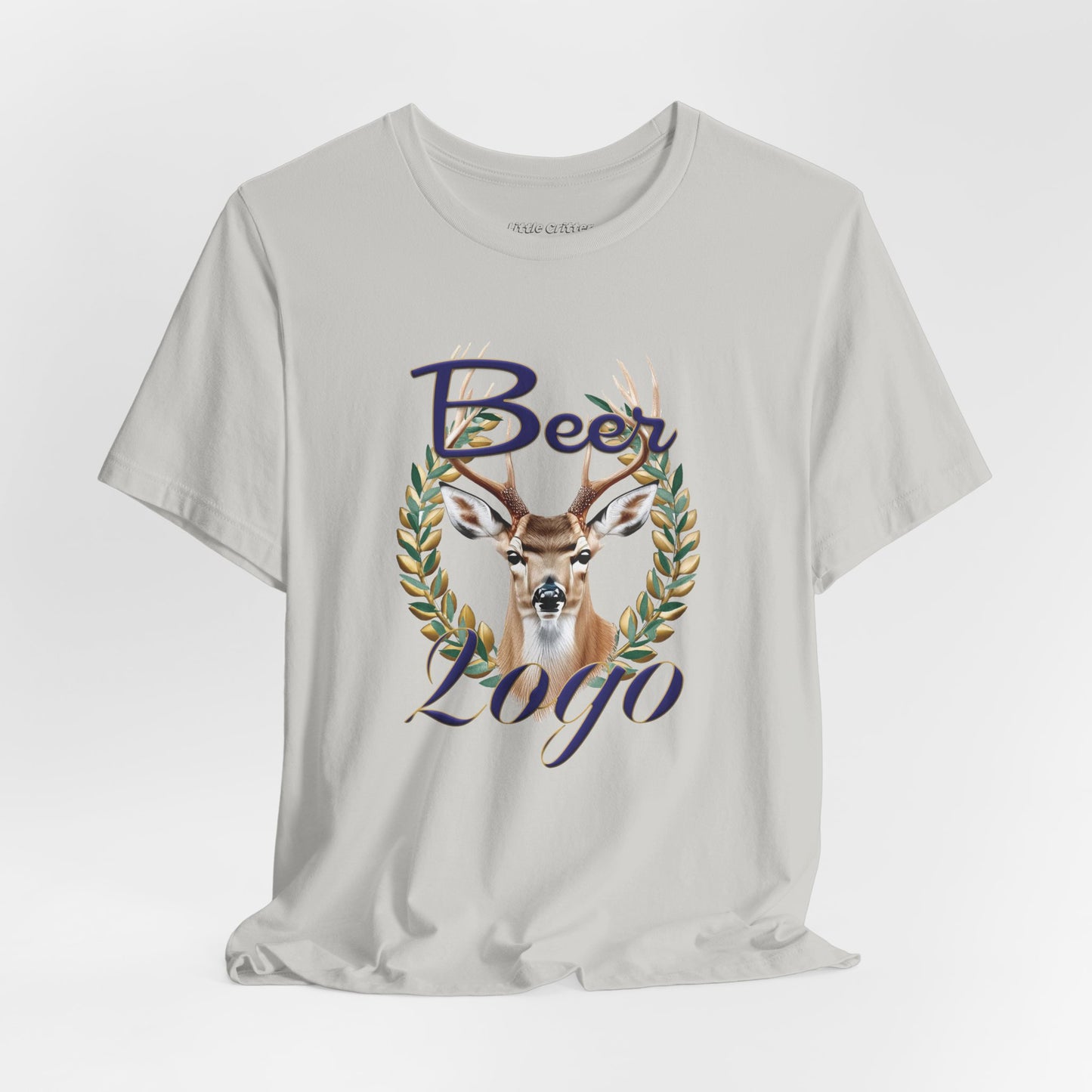 Beer Logo Unisex Jersey Tee - Perfect for Outdoor Gatherings & Celebrations