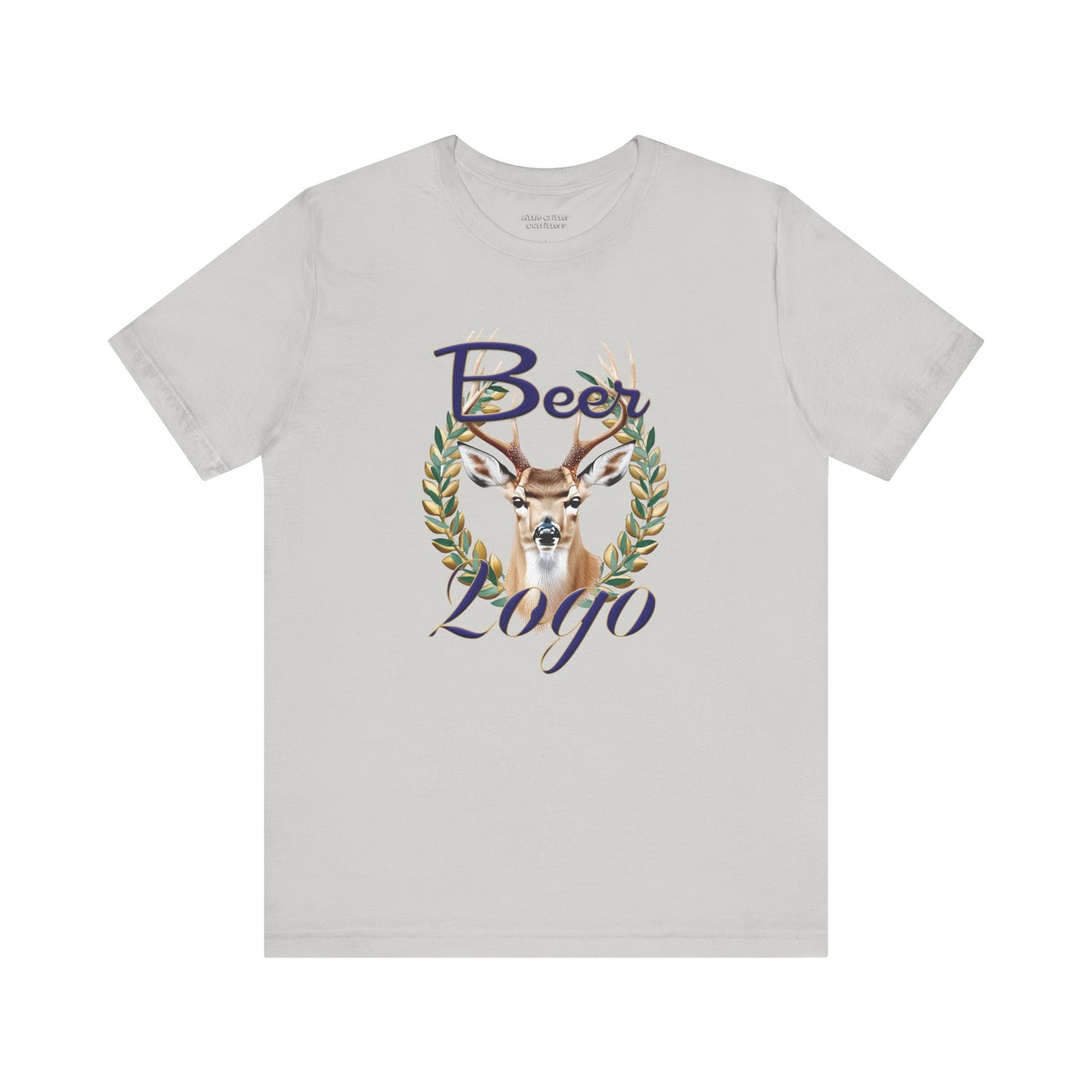 Beer Logo Unisex Jersey Tee - Perfect for Outdoor Gatherings & Celebrations