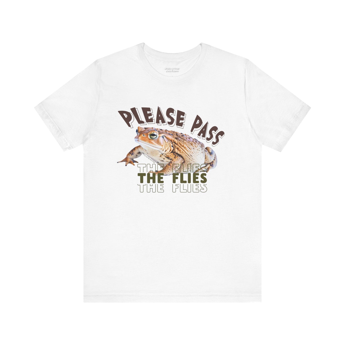 Toad Graphic Tee - 'Please Pass The Flies'